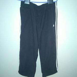 ADIDAS,  "M" RUNNING PANTS. BLACK